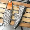 Fashion New Arrival British Men's Leopard Pattern Driving Shoes Moccasins Wedding Prom Homecoming Loafers Footwear Zapatos Hombre