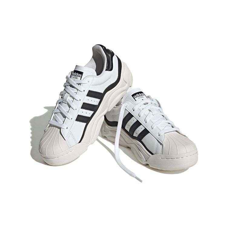 adidas Superstar Millencon Белые Черные Женские Кроссовки Cloud-White Core-Black HQ9018