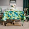 Tablecloth Cotton and Linen Printed Blue and White Porcelain Retro Tablecloth Restaurant Cloth Tablecloth