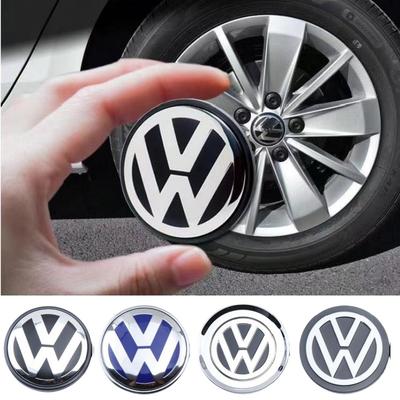 Для VOLKSWAGEN 56-76 мм Наклейка на центральный колпак колеса автомобиля Аксессуары Для Volkswagen R-line R GTI Polo Golf Touareg Passat Magotan
