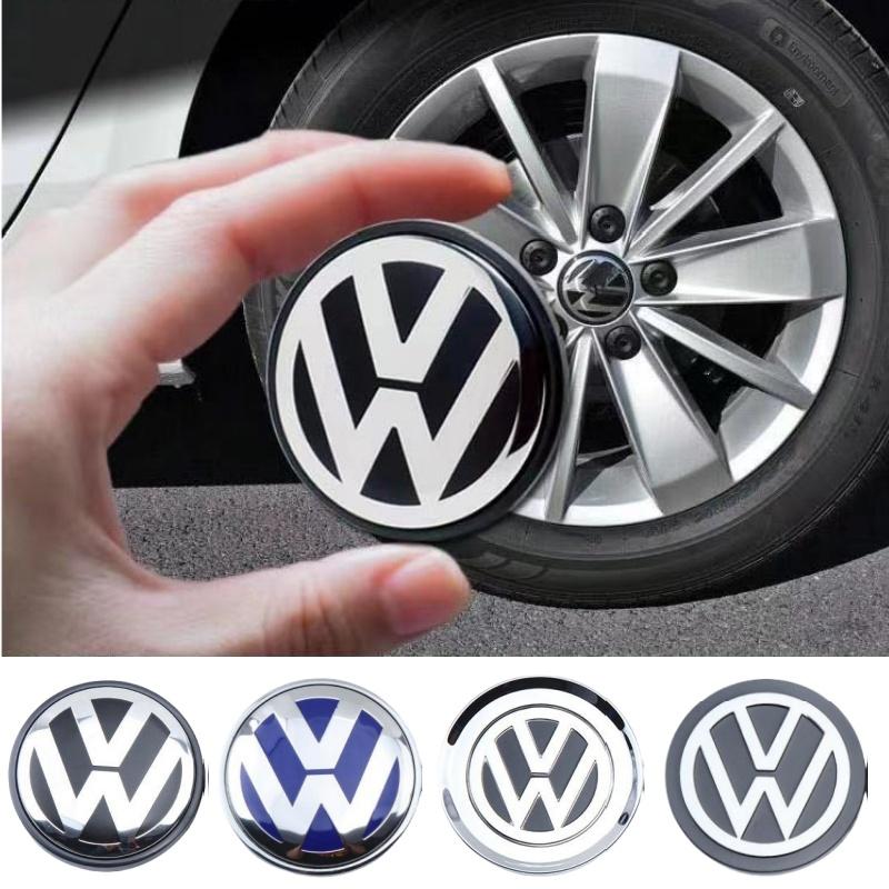 Для VOLKSWAGEN 56-76 мм Наклейка на центральный колпак колеса автомобиля Аксессуары Для Volkswagen R-line R GTI Polo Golf Touareg Passat Magotan