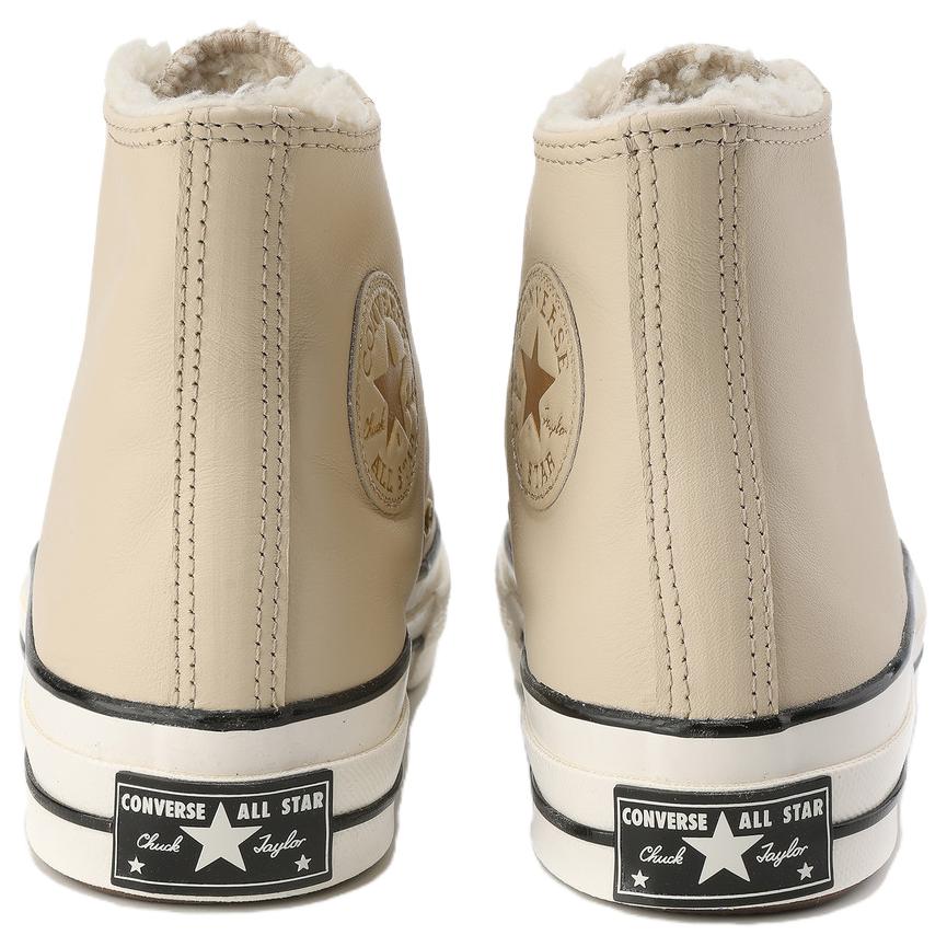 Converse 1970s Fashion High-Top Canvas Shoes Unisex Sneakers Off-White A12443C