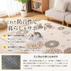 Keusnix Memory Foam Rug, Extra Thick, 25mm, 185x185cm (Approx. 2 Tatami Mats), Thick Rug, Non-Slip, Antibacterial and Dust Mite Resistant, Comfortable