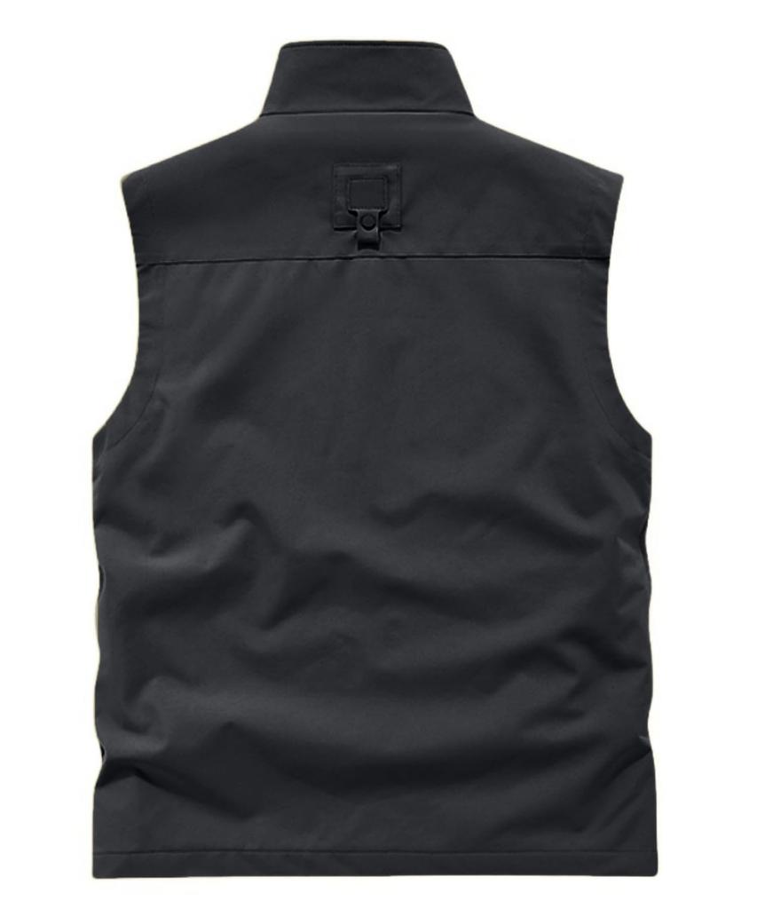 Utility Vest For Men Fishing Golf Travel Hiking Photo Outwear Lightweight Sleeveless Jacket With Pockets
