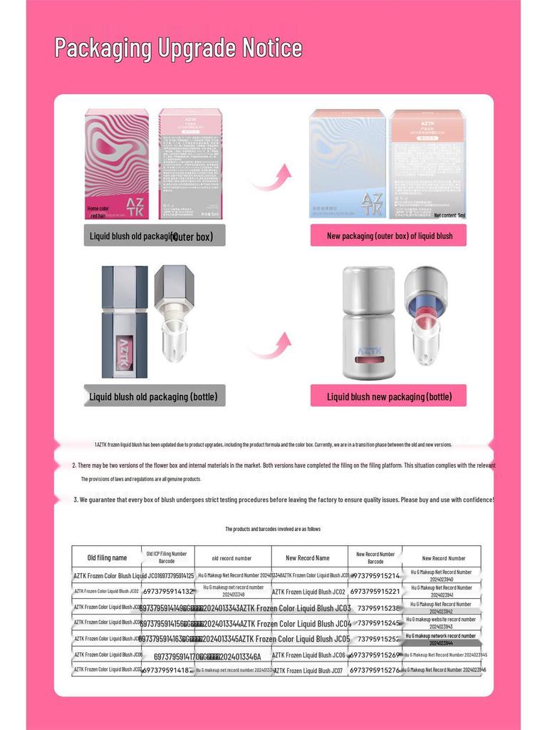 AZTK Liquid Matte Blush & Bronzer for Contouring and Highlighting In Blue and Purple Shades