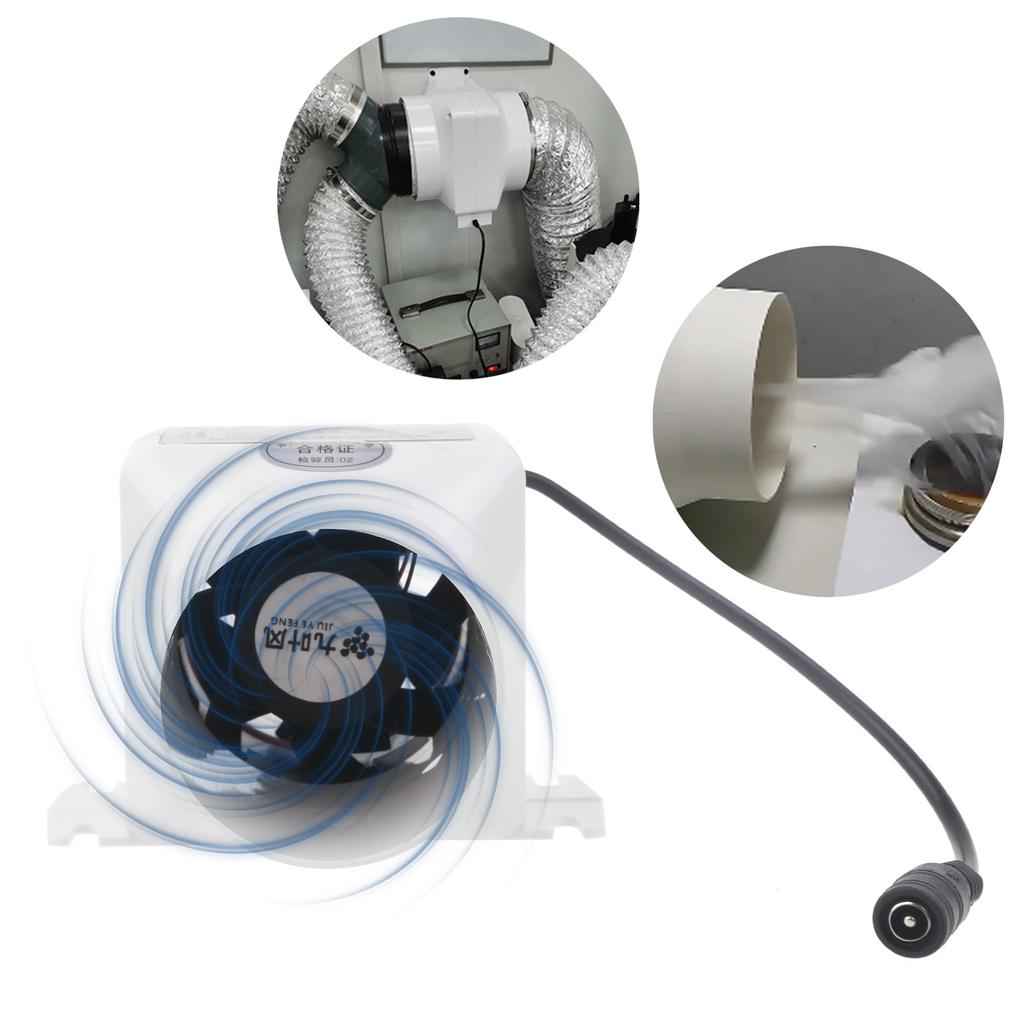 60mm Pipe Vent Ceiling Window Exhaust Fan Ventilator Ventilation Vent Air Extractor for Bathroom Toilet Kitchen Hood