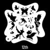Children's Face & Body Painting Stencils – DIY Tattoo Patterns and Graffiti Templates