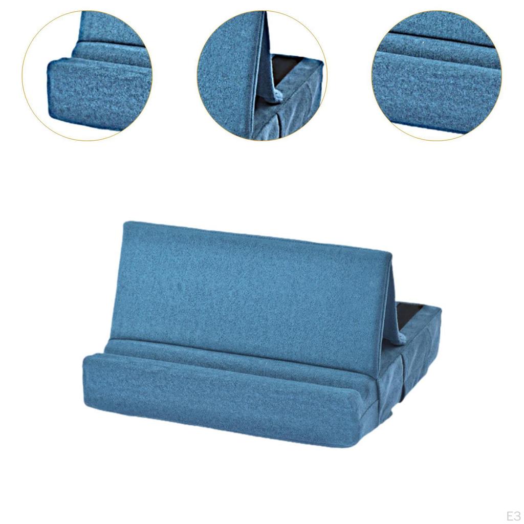 Портативная подставка для планшета с мягкой подставкой-доком для использования под разными углами на коленях и на столе