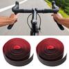Anti skid PU Road Bike Handlebar Tapes Soft Breathable Mountain Bicycle Handle Bar Wrap(Red)