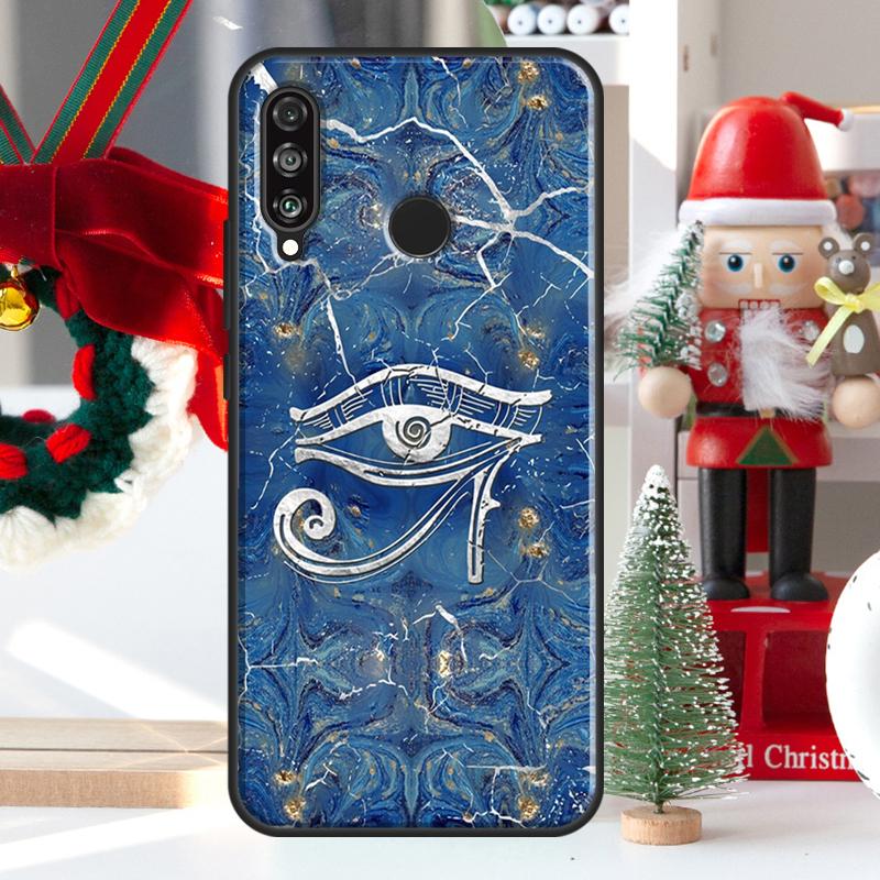 Мурал с фараоном Египта Для Huawei Nova Y73 Y60 Y70 Y90 Y72 Y61 Y91 7i 8i 11i 12i 12s 9 10 SE P20 P30 P40 Lite Чехол
