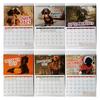 2025 Wall Calendar Cartoon Dog Print Wall Hanging Calendar Monthly Daily Planner Holiday
