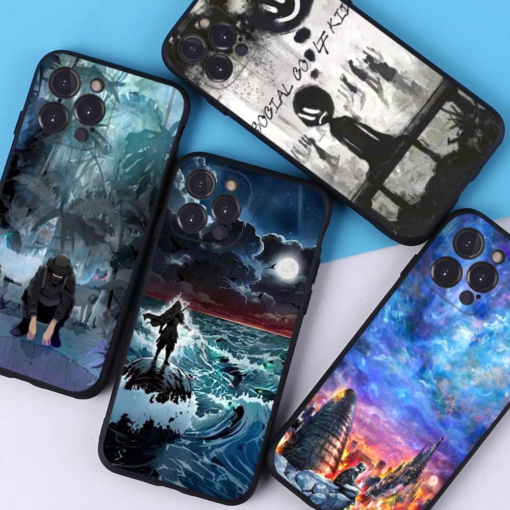 Rapper B-BENY JR Phone Case for iPhone 16 Pro Max 15 17 Plus 14 13 12 Mini 11 Black Cover
