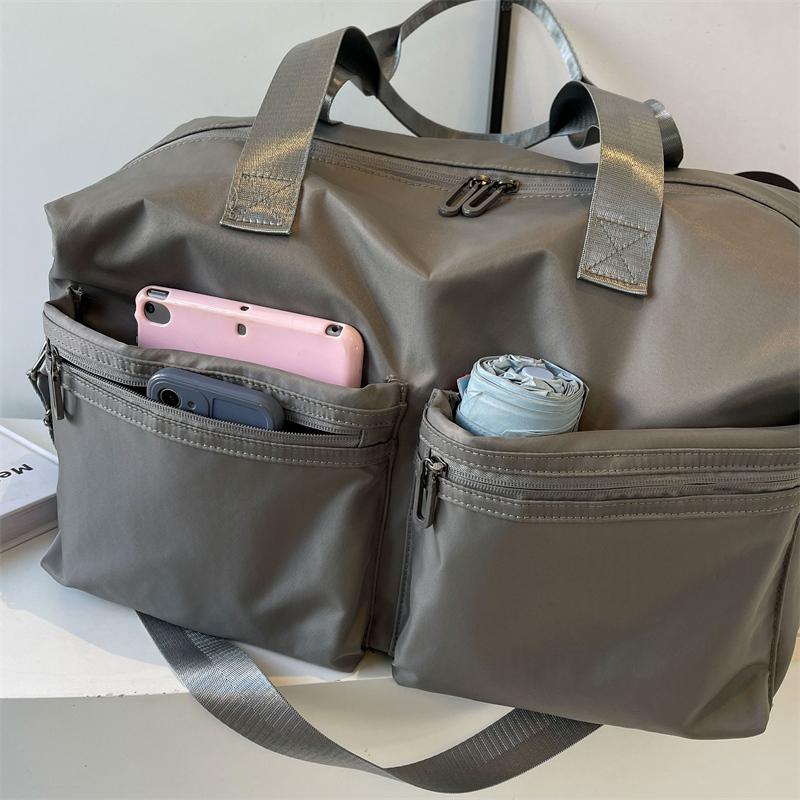 Оксфордская сумка для фитнеса, портативная сумка для йоги, женская водонепроницаемая сумка для багажа большой вместимости, дорожная сумка на короткие расстояния