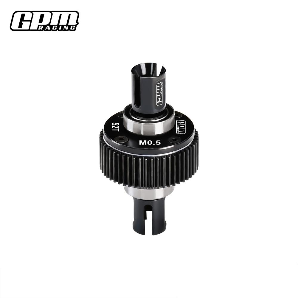 GPM Racing 0.5M 52T Rear Differential Set For 1/10 RC Model Car BBX BB-01 XV01 Accessories