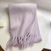 2025 20 Colors Solid Color Scarf Soft  Women's Pashmina Shawl Thickened and Warm Scarves Large Cashmere Shawl
