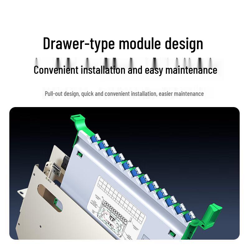 Ugreen 1U 12-портовая ST одномодовая волоконно-оптическая патч-панель