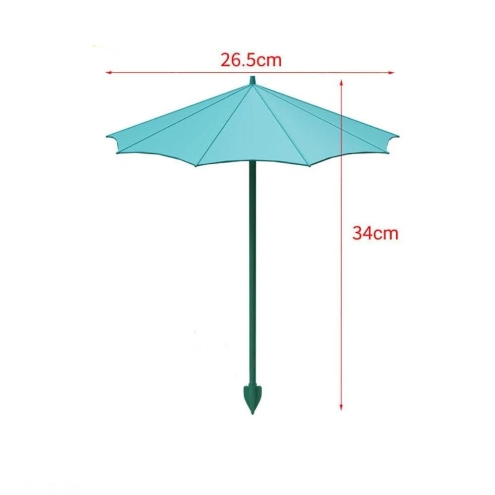 Mini Plant Umbrella UV-protective Garden Plant Shades Seedlings Sunshade Umbrella  Potted Plants