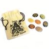 Chakra Stone Set, 7 Large Oval Stones