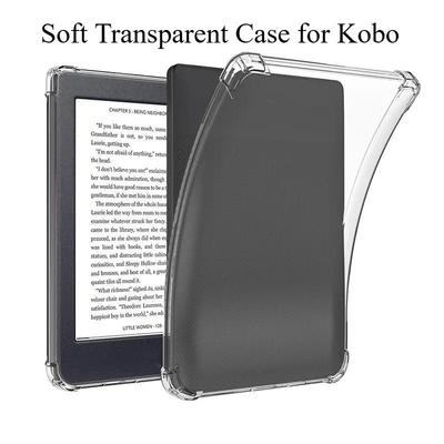 Мягкий прозрачный чехол для Kobo Nia 6 дюймов, противоударный ТПУ с подушкой безопасности, силиконовая обложка Funda для Kobo Clara HD 6 дюймов, Libra Colour 2024 7 дюймов