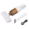 Cordless Handheld Vacuum Cleaner Dust Mite Remover USB Rechargeable for Car and Home Pet Hair White