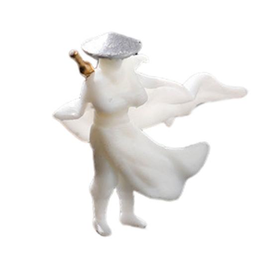 Статуэтка Странствующего Рыцаря, винтажная статуя в китайском стиле Youxia, скульптура рейнджера из смолы, домашний офис, настольный сад, украшение, орнамент, рождественский подарок