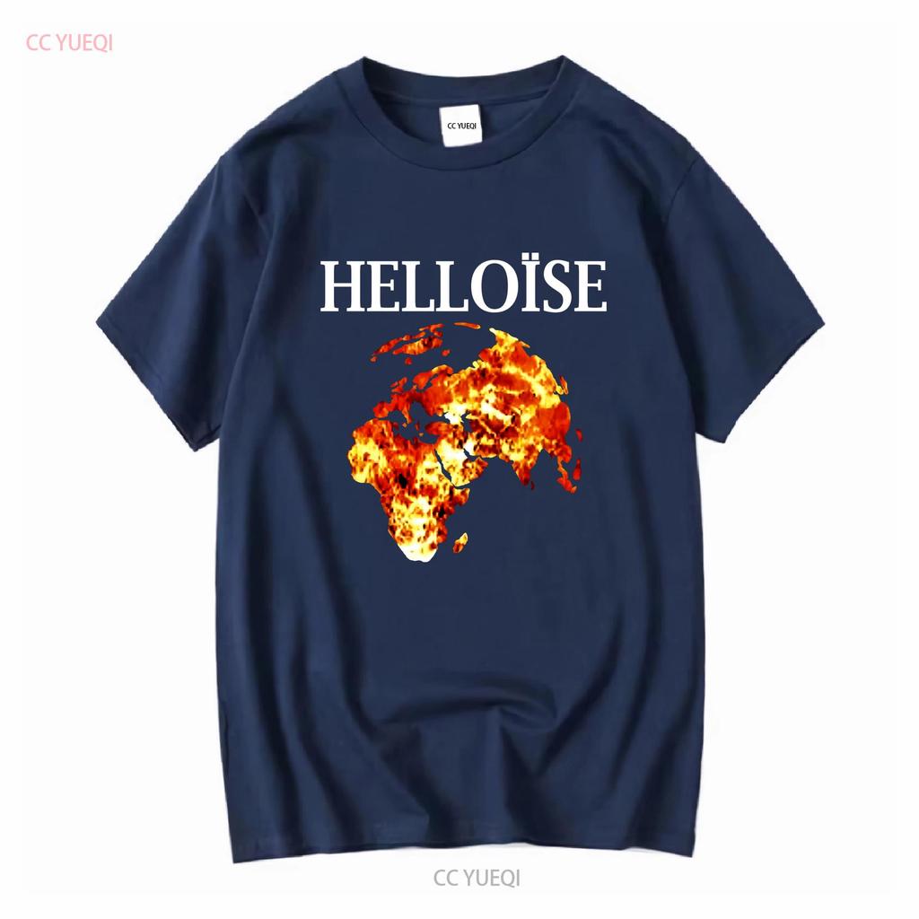 Vintage 90s HELLOISE band tee metal long or short sleeves vintage Washed Stretched Breathable Versatile Top For Everyday Wear