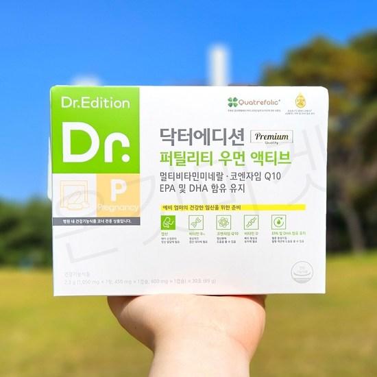 [Ongit Market] Doctor Doctor Edition Fertility Woman Active Mother-to-be Pregnancy Preparation for Women, 1 Month, 30 Servings, 1 Box,Korean Health