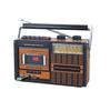 Retro Nostaji Radio Cassette Player Bluetooth Usb+sd+fm Radio
