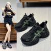 Daddy Shoes Women's Light and Small Trend 2025 Autumn New Platform Women's Shoes Heightened Versatile Casual Sports Shoes