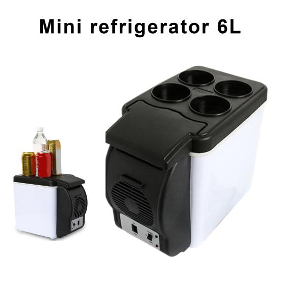6л мини-портативный автомобильный фруктовый напиток бесшумный холодильник с подогревом охлаждающая коробка