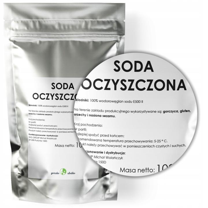 Soda Oczyszczona Spożywcza Wodorowęglan Sodu 5X1Kg