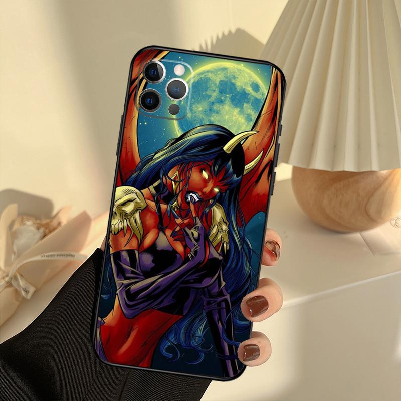 Чехол для телефона "Женщина-дьявол" для iPhone 16 14 13 12 11 15 17 Pro Max 13 mini 15 16 Plus 16e 17 Air Cover Funda