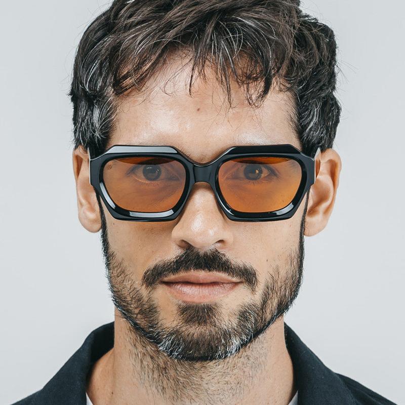 Irregular Square Sunglasses Men Women Trending Male Shades Retro Polygon Female Sun Glasses Uv400 Oculus