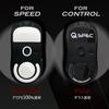 QSPEC Mouse Sole Professional Gaming G PRO Gaming Mouse Wireless GPRO Super Round Edge Processing G PRO X (For SUPERLIGHT, FUJI_BLACK (Glass