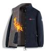 Functional Outdoor Cold Proof, with Drawstring, Large Size Autumn and Winter Warm Fleece Jacket