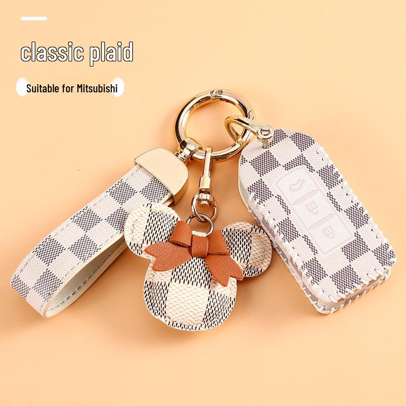 Высококлассный чехол для ключей для Mitsubishi Outlander, ASX, Eclipse Cross и Pajero Sport.