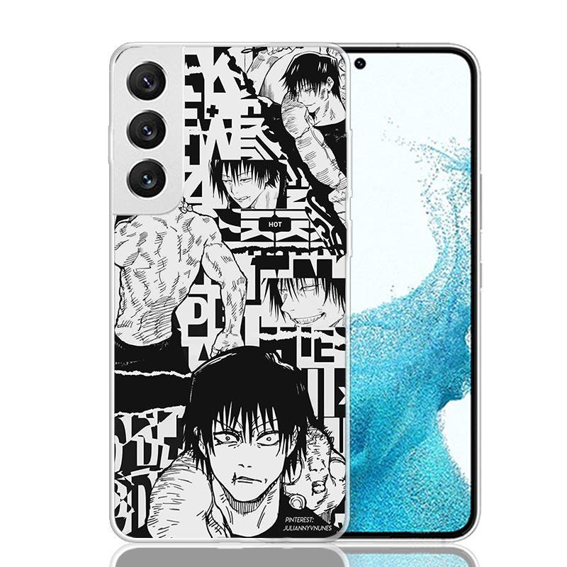 Чехол для телефона JujuKaisen Фусигуро Тодзи Для Samsung Galaxy S26 S25 Edge S24 S23 FE S22 Ultra S21 Plus S20 + Fundas Cover Coque Gala