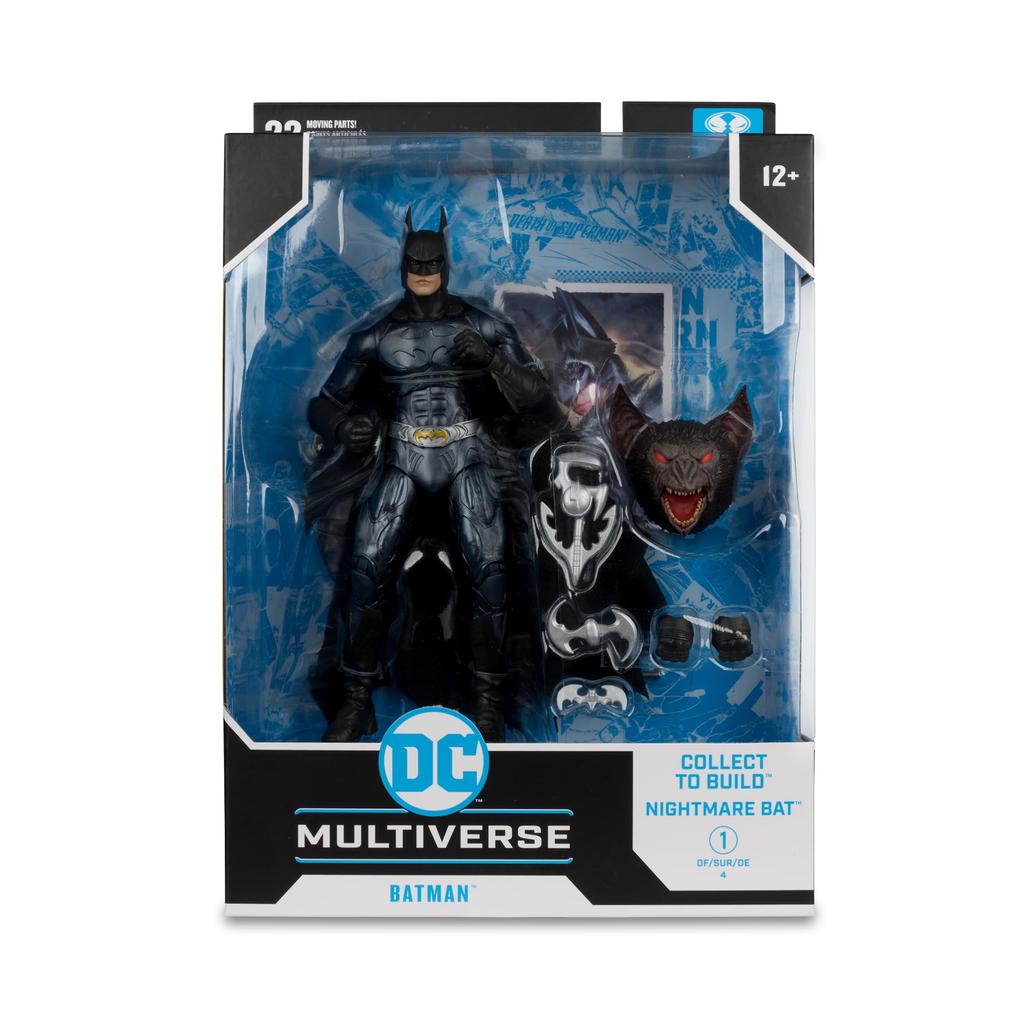 McFarlane Toys - DC Мультивселенная Бэтмен (Бэтмен навсегда) 7-дюймовая фигурка для сборки