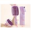 Шампунь для массажа кожи головы + дозатор для распылителя + расческа-скелет для укладки, разглаживающая расческа