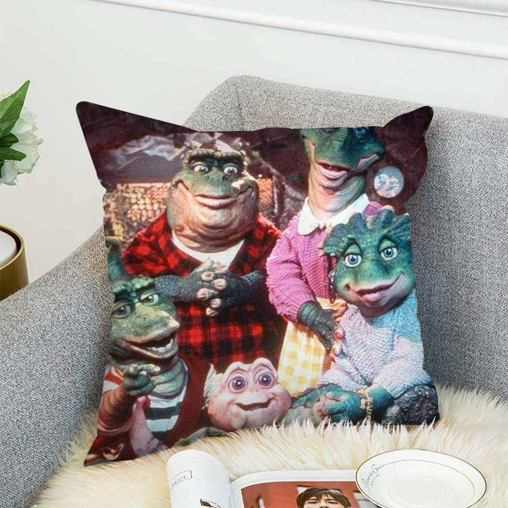 Baby Sinclair Pillow Case Sofa Decorative Home Doublesided Print Plush Square Throw Pillow Cushion Cover