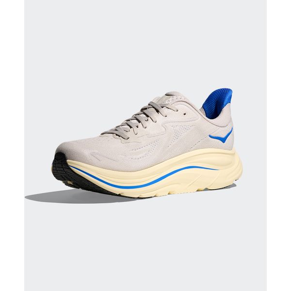 Hoka One One Clifton 10 Классические Универсальные Прочные Дышащие Беговые Кроссовки Мужские Кроссовки Бежевые 1162030-SCCV