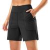 Quick Dry Women Running Shorts High Waist Active Workout Shorts Yoga Pants  Outdoor Sports