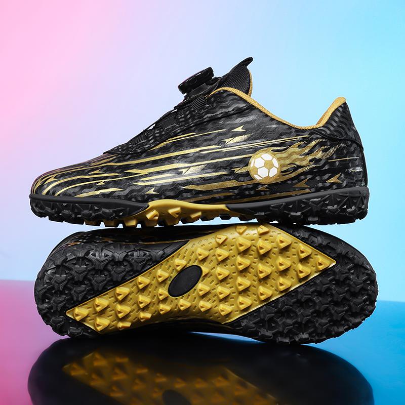 Новые Детские Футбольные Полевые Бутсы Мальчики Девочки Indoor Soccer Shoes Общество Футзал Нескользящие Профессиональные Быстрые Мужские Футбольные Шиповки Кроссовки