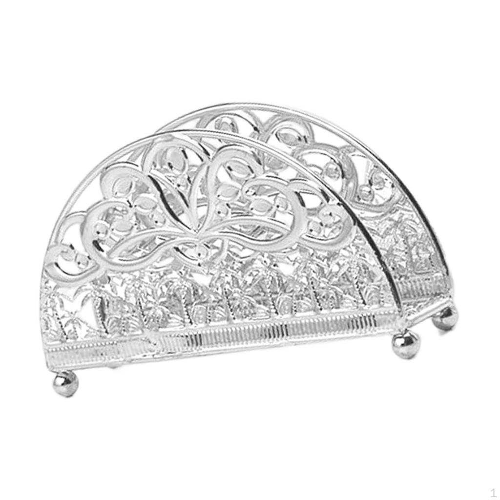 Элегантный держатель для салфеток, подставка для салфеток для праздничного украшения стола