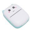 Mini Thermal Printer Portable Bluetooth Pocket Phone Printer for Students Wrong Questions Photos Blue