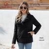 HaiLuoZi Новинка 2023 года, весенняя женская куртка с боковыми карманами, высококачественная короткая женская верхняя одежда на молнии с наклонной планкой, женское пальто 7852-1