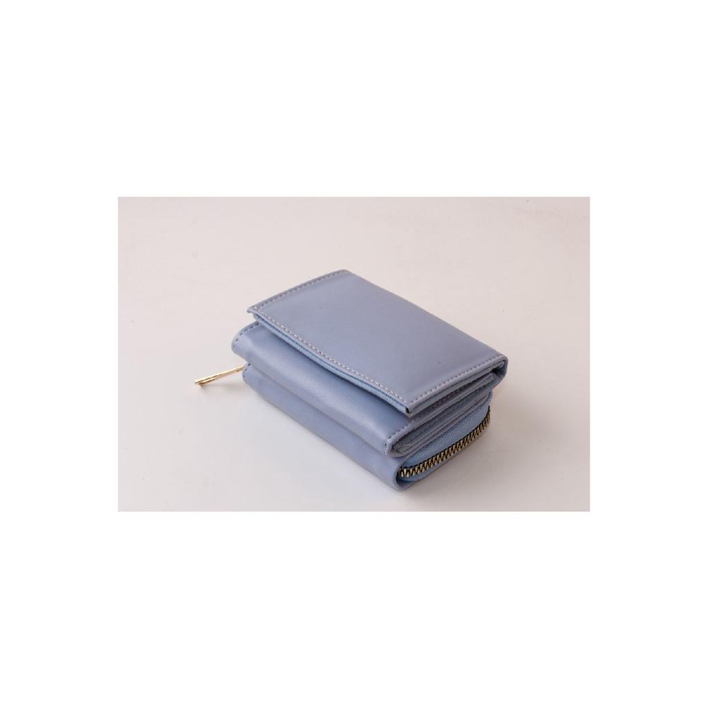 Женский стильный оранжевый кошелек с застежкой-молнией и отделением для монет, держателем для карт