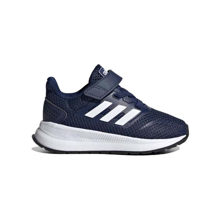 adidas Neo Runfalcon Нескользящая амортизация Нескользящая амортизация Низкие беговые кроссовки Синий Белый EG6153