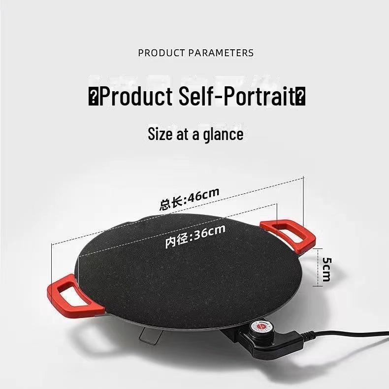 Корейский электрический гриль-барбекю: Многофункциональный противень с антипригарным покрытием для использования в помещении и на открытом воздухе, для студентов и домашнего использования