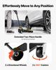 Low Profile Floor Jack, 3 Ton Capacity, Steel Racing Floor Jack with Single Piston Quick Lift Pump & Foot Pedal, Hydraulic Trolley Car Lift for